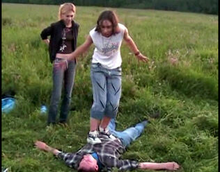 Ukrainian young ladies stomp a stud who paid for it