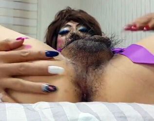 Exotic first-timer tranny vid