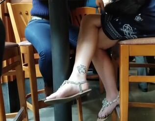 Candid soles at blessed hour